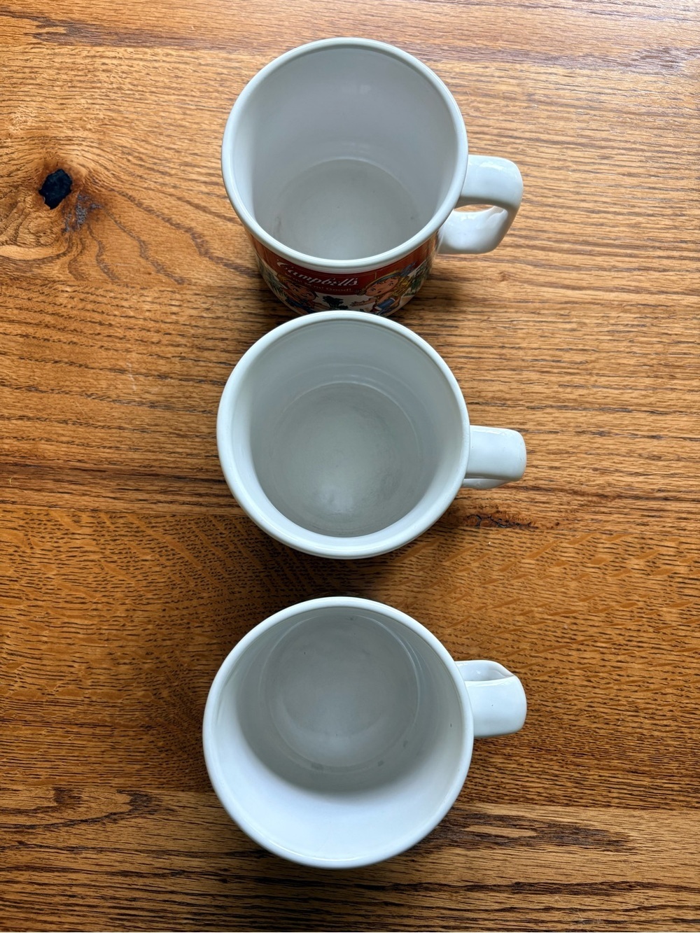 Vintage (1997) set of 3 Campbell’s Soup Mugs by Westwood - Picture 4 of 16